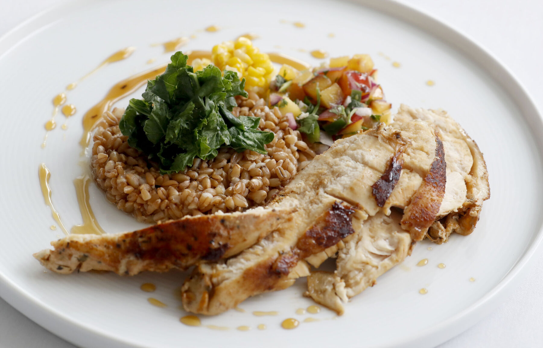 Chicken Medina at Harvest restaurant